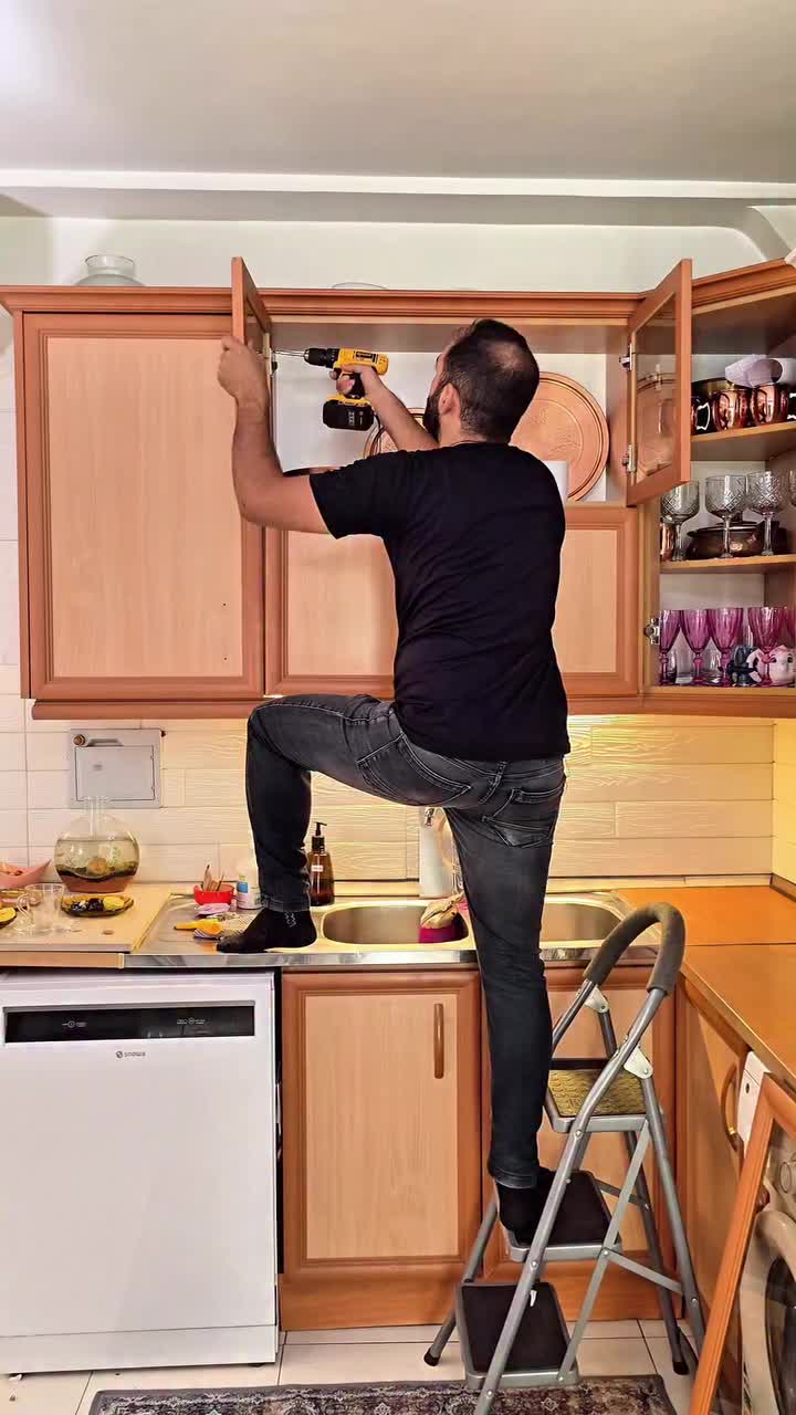 برچسب کابینت پشت چسبدار و سرویس بهداشتی|مصالح و تجهیزات ساختمان|تبریز, |دیوار