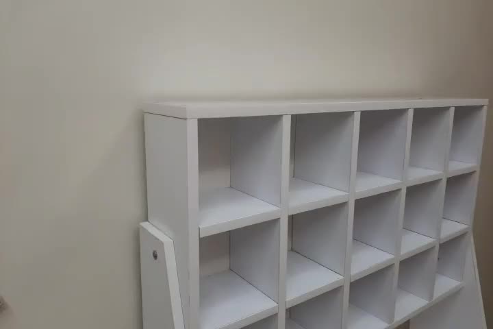 استند دکوری و کتابخانه ای 15 قفسه ای|کتابخانه، شلف، قفسه‌های دیواری|کرج, اصفهانی‌ها|دیوار