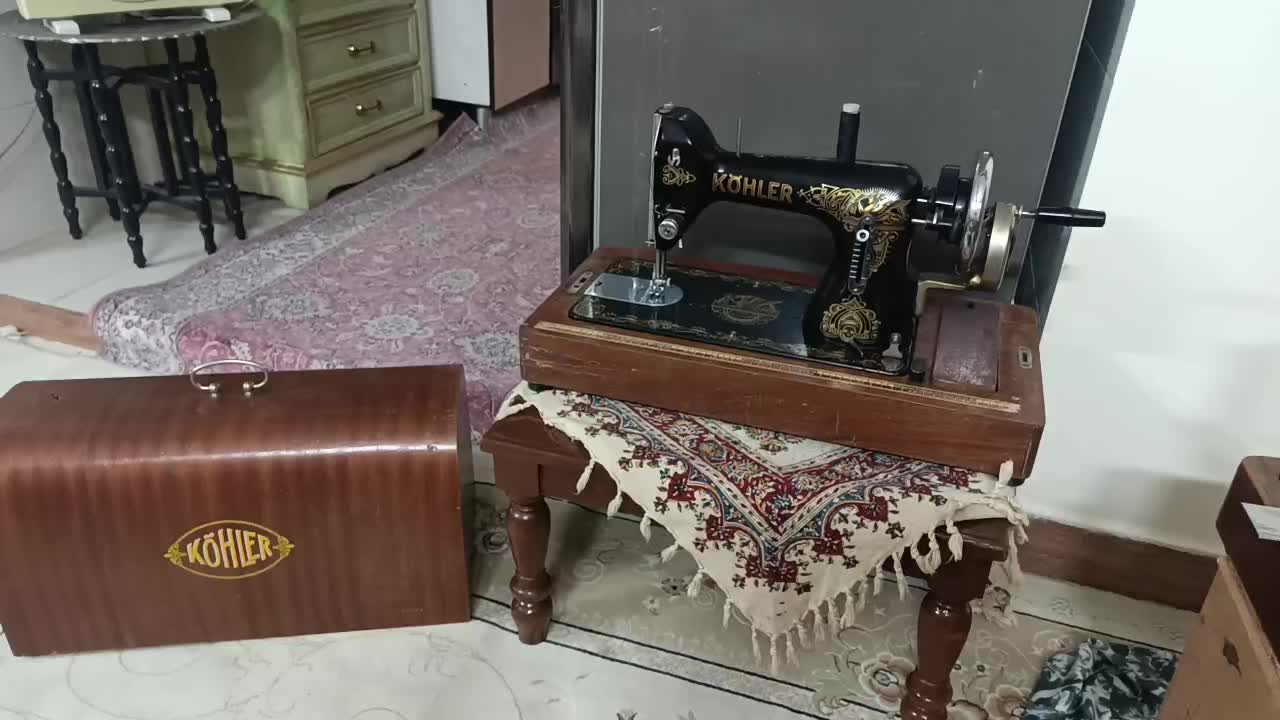 چرخ خیاطی سینگر ماسوله فشنگی چرخ خیاطی کوهلر قدیمی|چرخ خیاطی و ریسندگی|تهران, طیب|دیوار