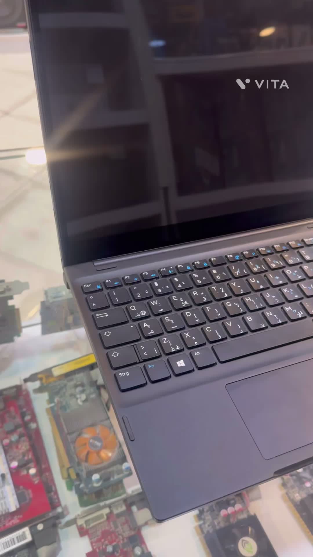 لپتاپ آمریکایی دل سیمکارتخور تبلت شو i7 رم ۸|رایانه همراه|ساوه, |دیوار