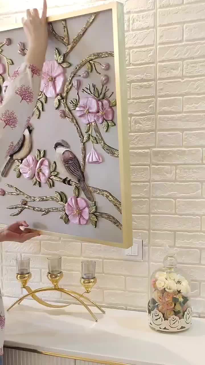 تابلو با بیس چوبی تمام برجسته|تابلو، نقاشی، عکس|تهران, جنتآباد مرکزی|دیوار