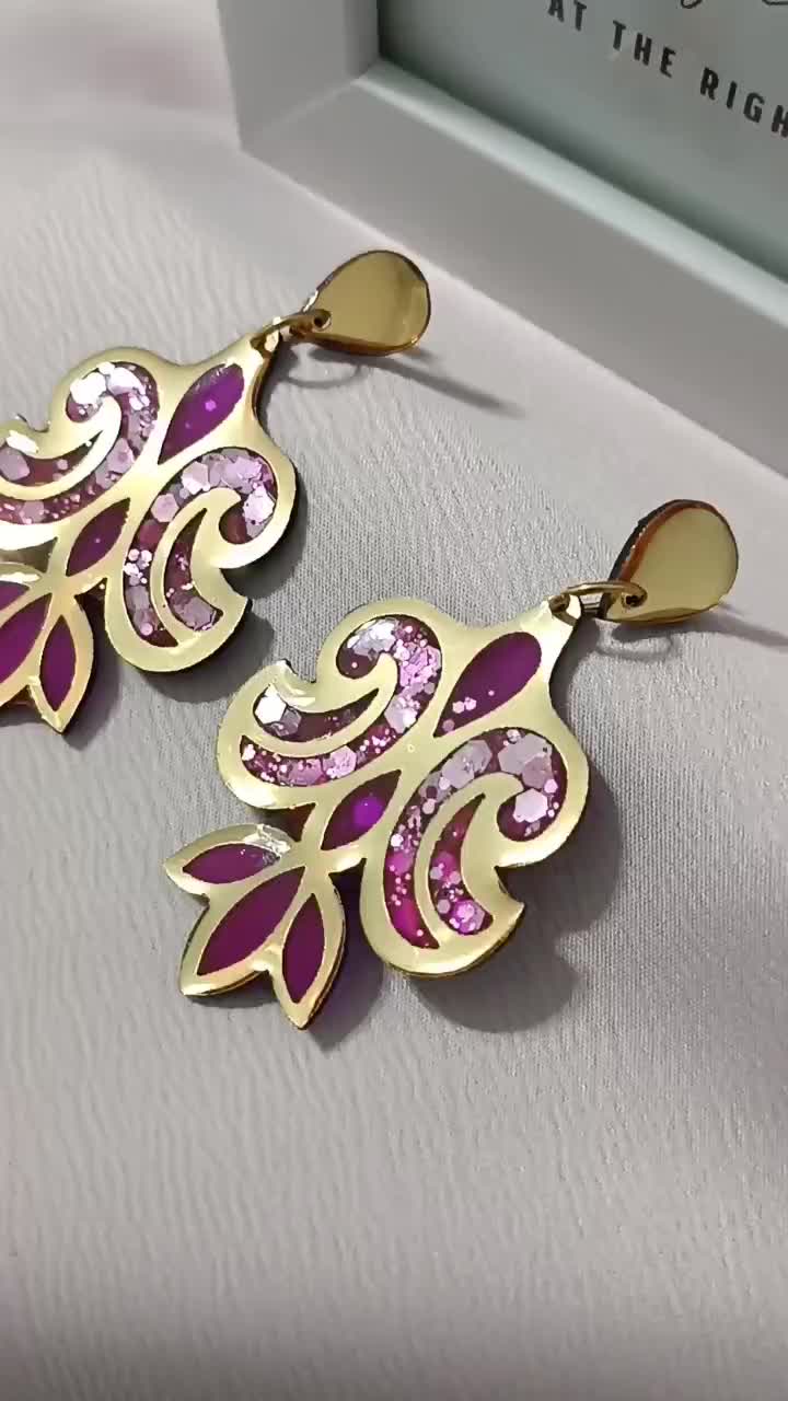 آموزش حضوری ساخت گوشواره های ‌پینترستی|خدمات آموزشی|ایلام, |دیوار