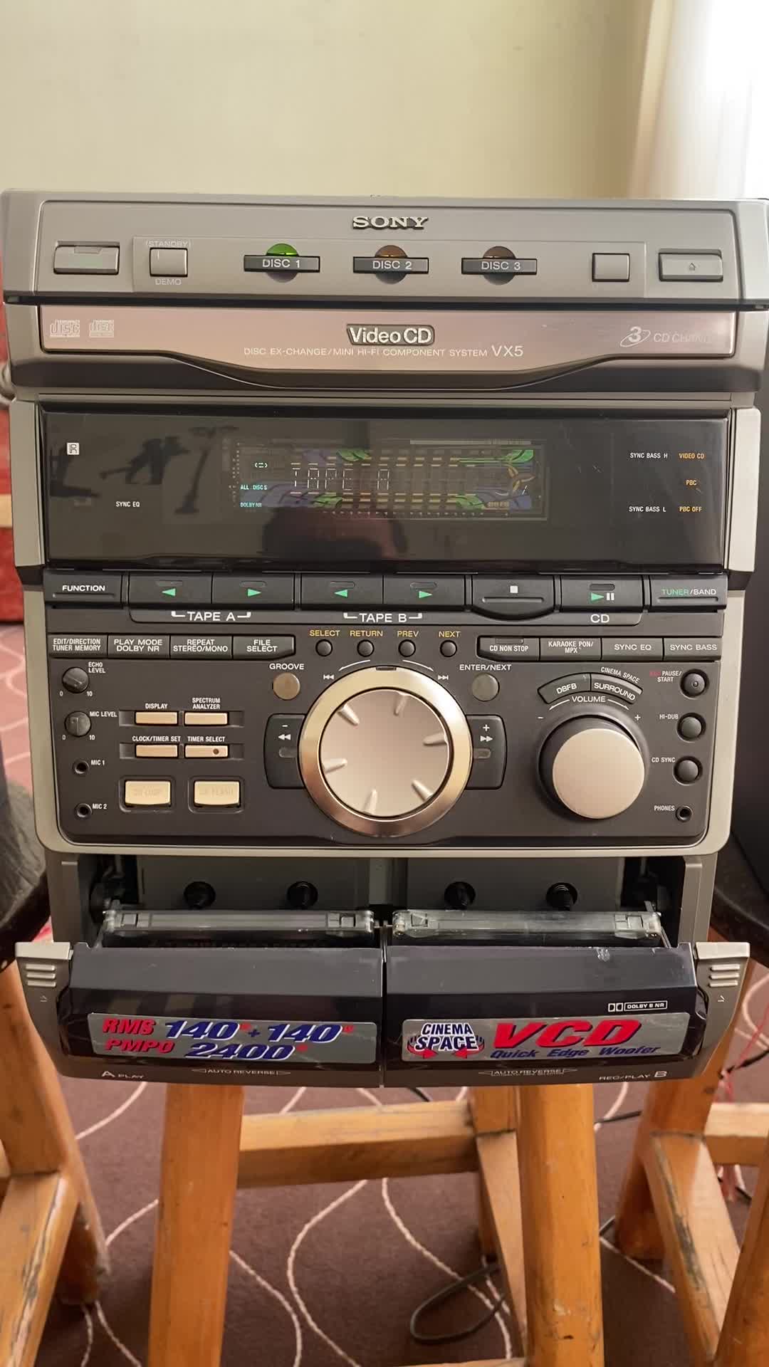 ضبط سونی vx5|سیستم صوتی خانگی|شیراز, شهرک بهار|دیوار