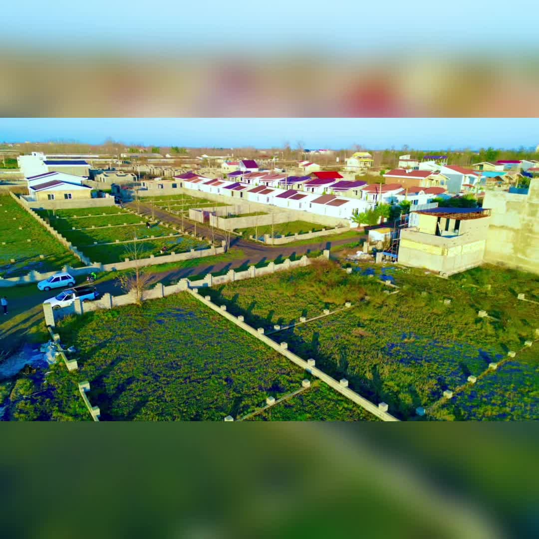 ۲۸۶ متر‌ زمین خوشقواره‌ شهرکی آماده ساخت با بر ۱۰|فروش زمین و ملک کلنگی|چاف و چمخاله, |دیوار