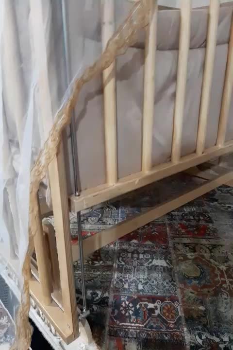 گهواره و تخت کنار مادر از بدو تولد تا ۳سالگی|اسباب و اثاث بچه|اردبیل, |دیوار