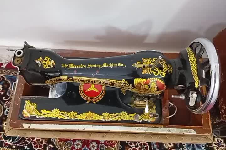 چرخ خیاطی مرسدس قدیمی|چرخ خیاطی و ریسندگی|برازجان, |دیوار