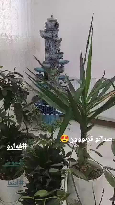 آبنما سفالی مجلل|صنایع دستی و سایر لوازم تزئینی|قم, کوه سفید|دیوار