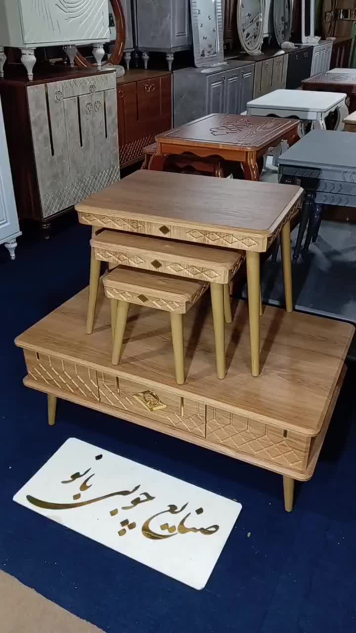 جلومبلی عسلی با صفحه و پایه مقاوم ضدخش و ضدآب|مبلمان خانگی و میز عسلی|قم, قلعه کامکار|دیوار