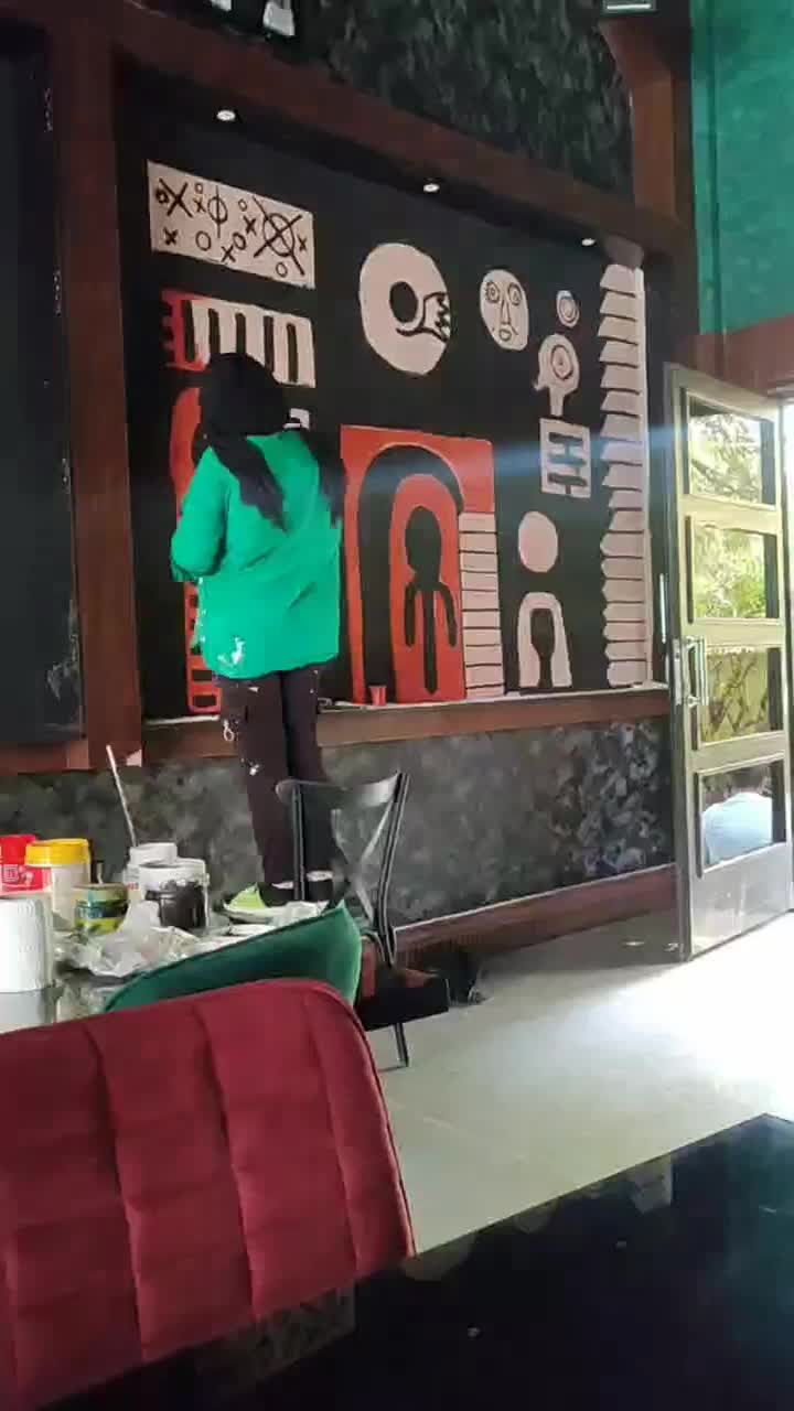 نقاشی دست ساز روی دیوار|خدمات پیشه و مهارت|تهران, طرشت|دیوار