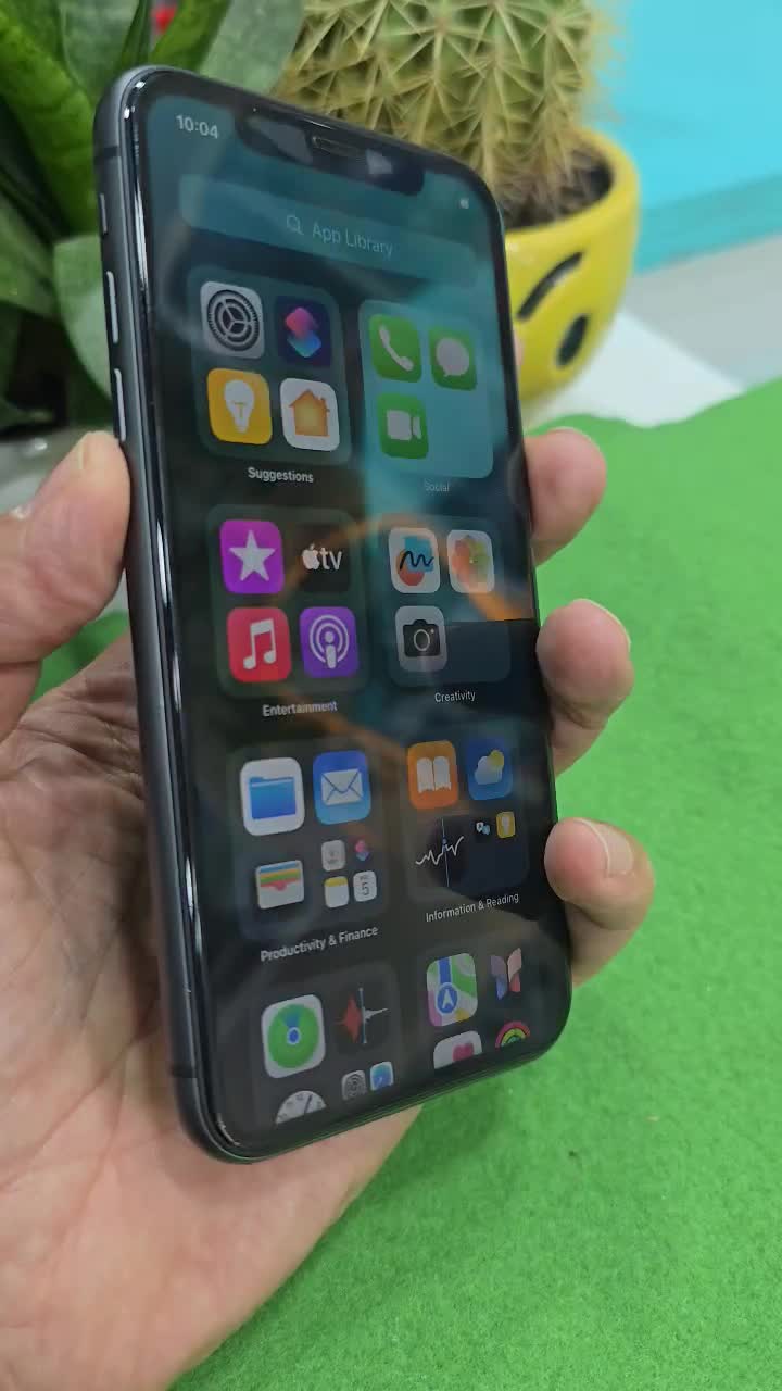 گوشی آیفون 11 دوسیم باطری 100|موبایل|بجنورد, |دیوار