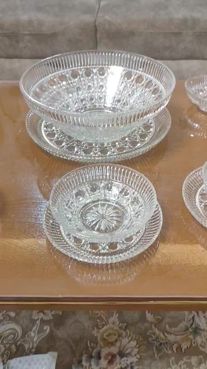 ظرف کریستال قدیمی|کلکسیون اشیاء عتیقه|تهران, فرزانه|دیوار