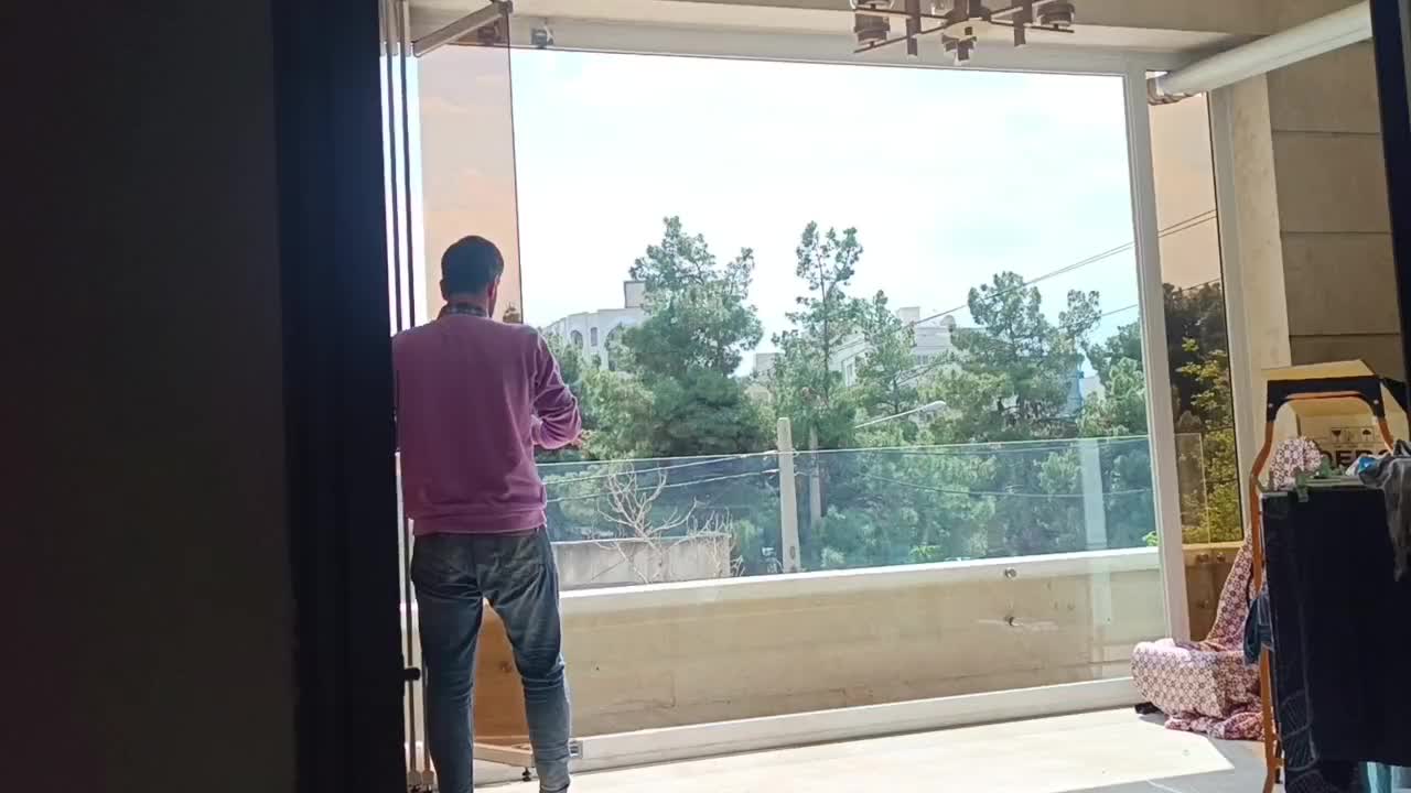 خدمات تراس شیشه ای تاشو،شیشه تاشو،بالکن تاشو|خدمات پیشه و مهارت|مشهد, دانشجو|دیوار