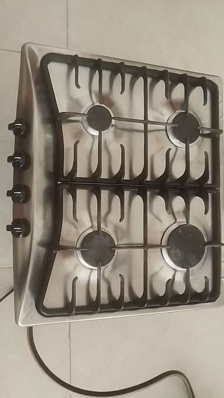 گاز ۴ شعله تو کار اخوان تمام قطعات ساباف ایتالیا|اجاق گاز و لوازم برقی پختوپز|گرمدره, |دیوار