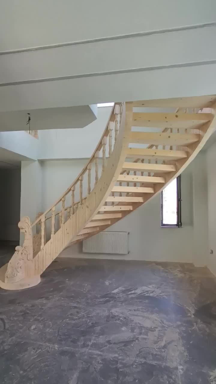 ساخت پله و نرده چوبی|خدمات پیشه و مهارت|لاهیجان, گلستان|دیوار