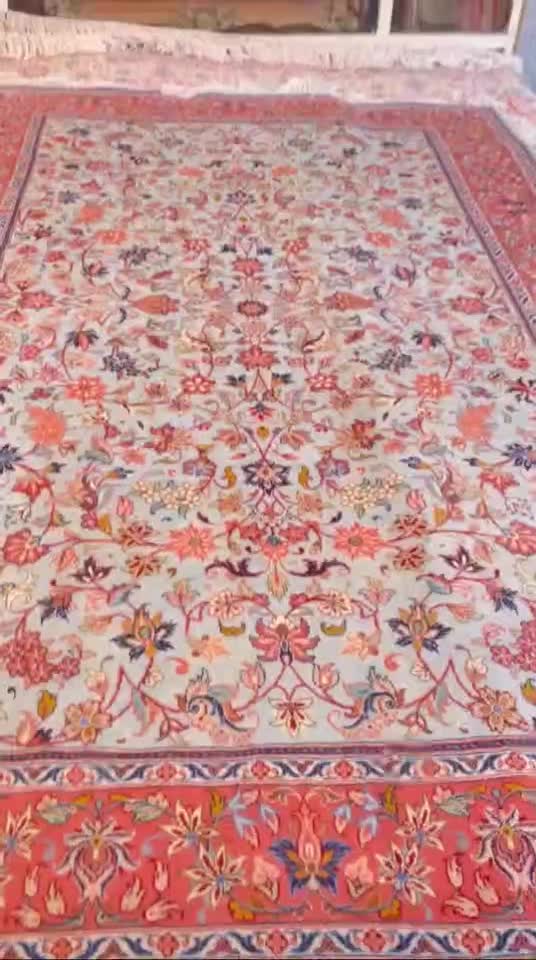 فرش دستباف کار کرده در حد نو|فرش|ساری, |دیوار