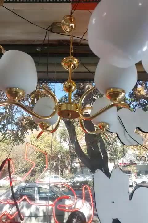 لوستر براک|لوستر و چراغ آویز|تبریز, |دیوار