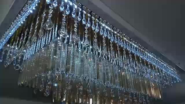 ساخت لوستر های مستطیل با ابعاد متفاوت|لوستر و چراغ آویز|شهرکرد, |دیوار