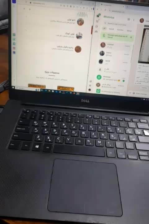 لپتاپ Dell 5520 i7 نسل i7 رم16 گرافیک4  SSD512|رایانه همراه|اردبیل, |دیوار