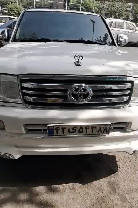 لندکروز اتاق ۱۰۰ مدل ۲۰۰۶ رنک سفید شش سیلندر|خودرو سواری و وانت|تهران, نارمک|دیوار