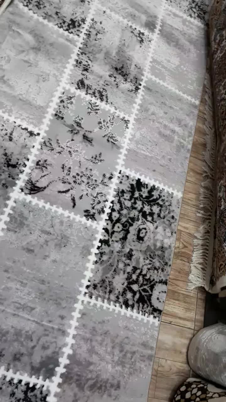 فرش آشپزخانه طرح خشتی کناره ۱×۳ سایز ۵۰۰شانه|فرش|تبریز, |دیوار