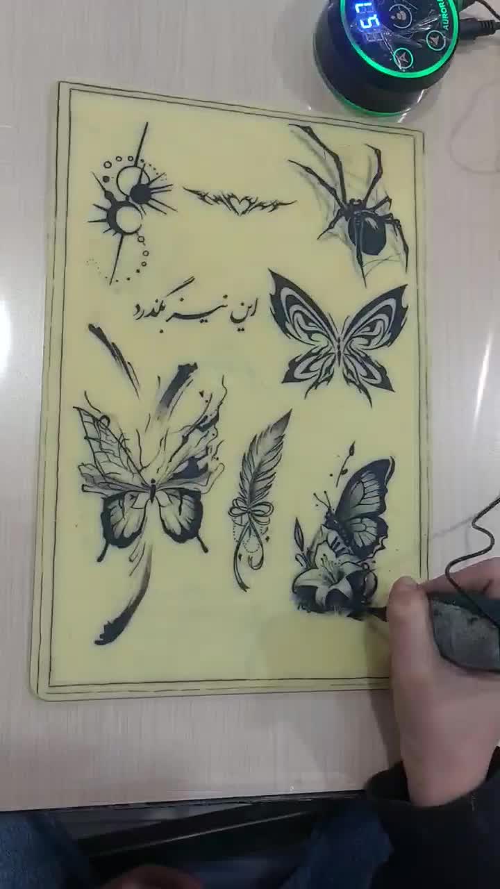 آموزش تخصصی تاتو بدن|خدمات آموزشی|خرمدره, |دیوار