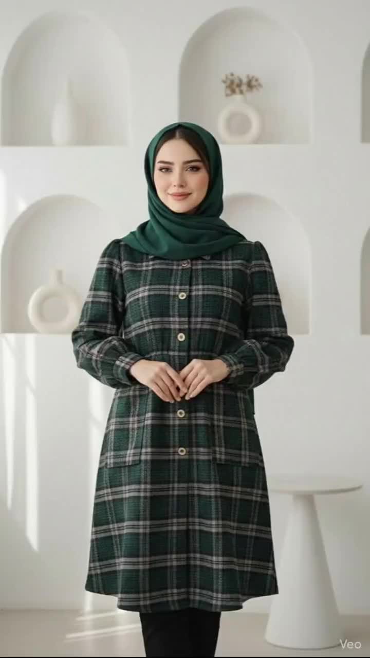 شکت زنانه جدید بلند پشمی موهردار قد۹۰ ارسال رایگان|لباس|خلیل آباد, |دیوار