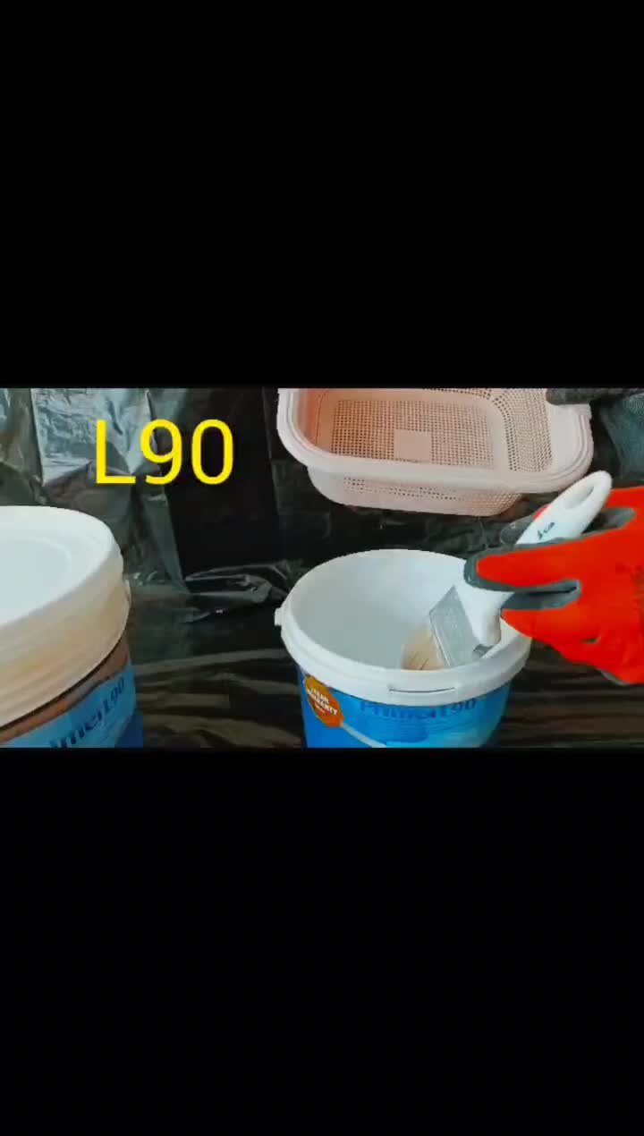 عایق رطوبتی نانو و پلیمری L90 بدون نیاز به ایزوگام|مصالح و تجهیزات ساختمان|اصفهان, باغ فدک|دیوار