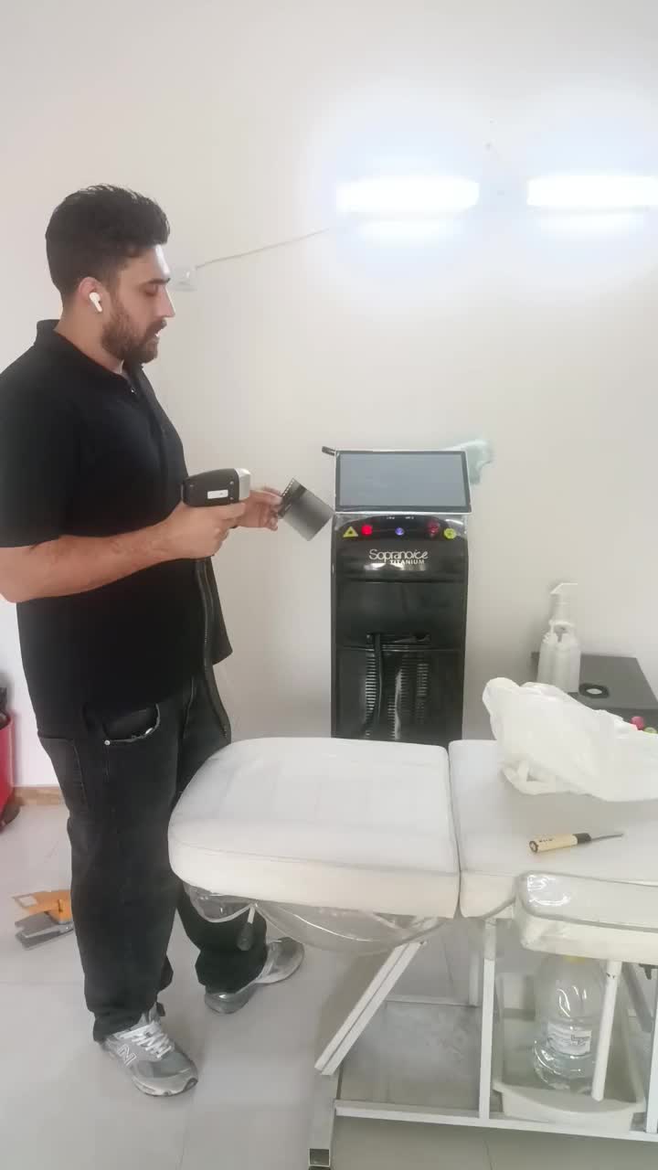 فروش وتعمیرات دستگاه لیزر موهای زائدتیتانیوم وغیره|آرایشگاه و سالن‌های زیبایی|ساری, |دیوار