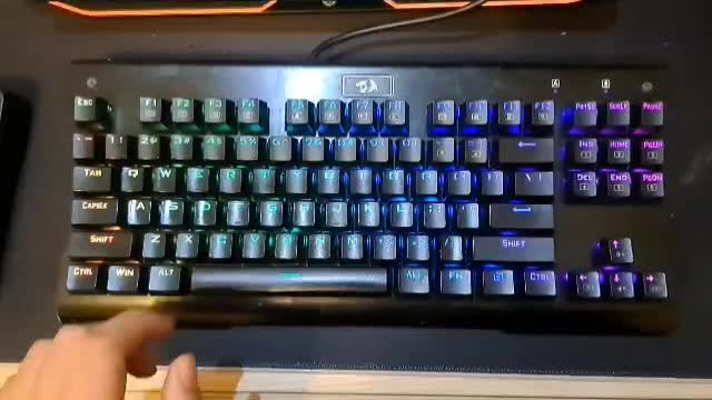 کیبورد ردراگون k561 redragon سوییچ آبی|قطعات و لوازم جانبی رایانه|تهران, امیرآباد|دیوار