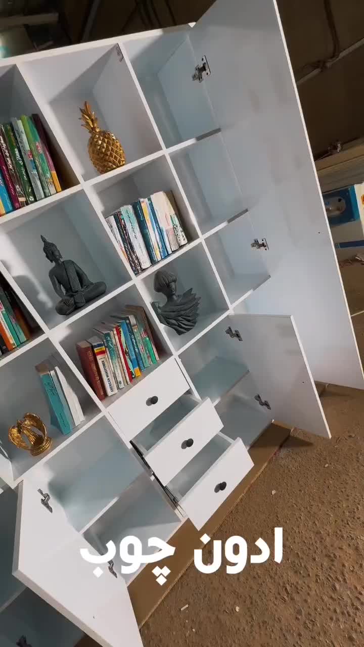 کتابخانه و کمد کتاب مدل یادگار|کتابخانه، شلف، قفسه‌های دیواری|تبریز, |دیوار