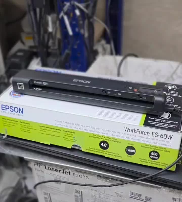 اسکنر های پرتابل اپسون es60w|پرینتر، اسکنر، کپی، فکس|تهران, کیانشهر|دیوار
