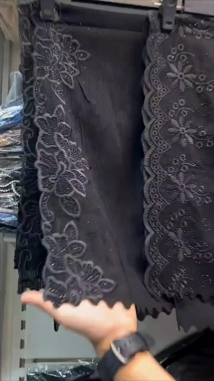 شال مجلسی گلدوزی نگین دار|لباس|ارومیه, |دیوار