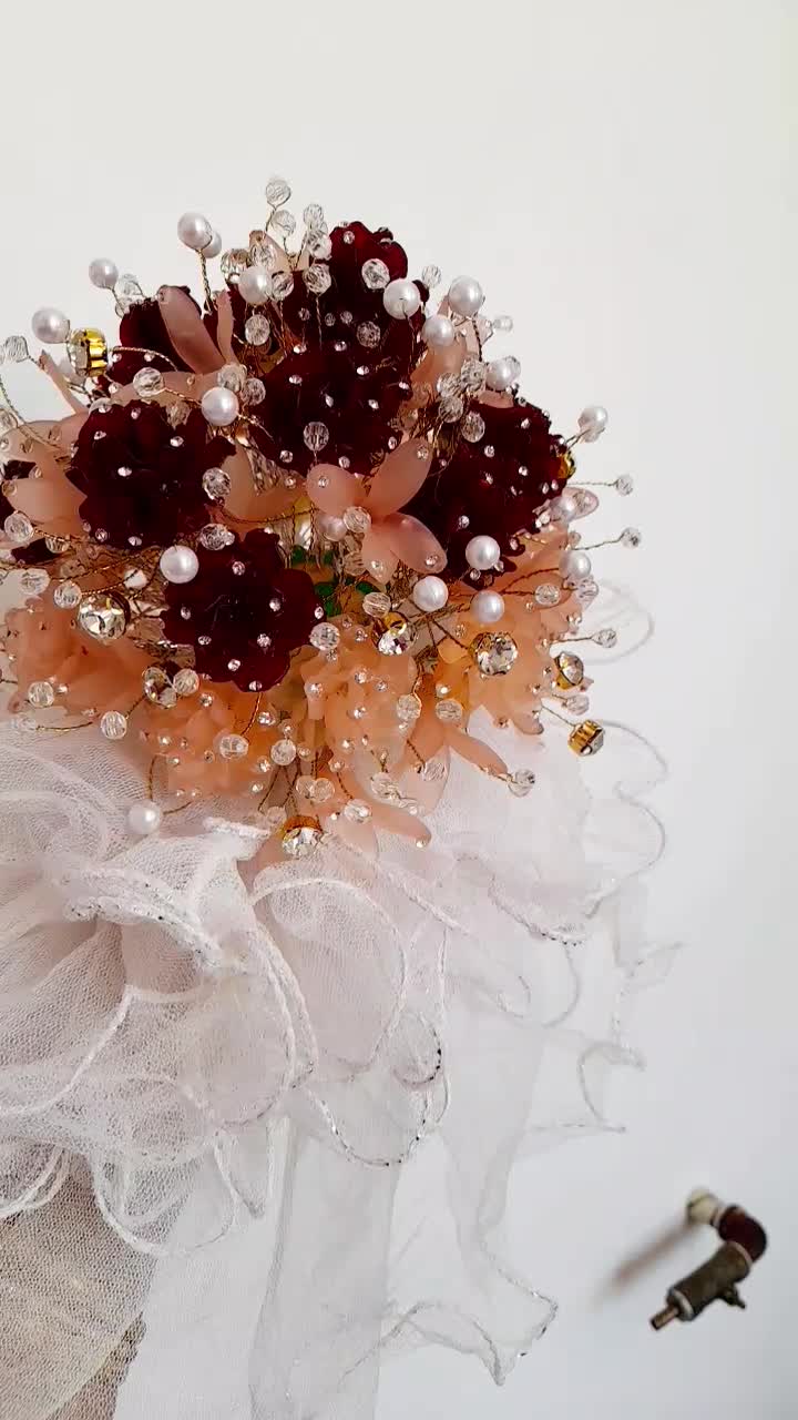 گل کریستال|گل مصنوعی|یاسوج, |دیوار