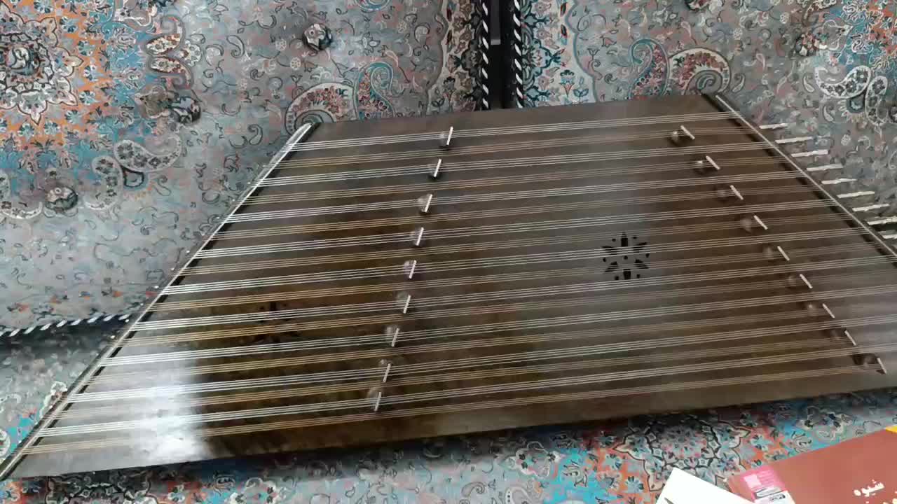 سنتور دستساز استاد زمانی اصل / مضراب استاد موسوی|سازهای سنتی|تهران, سنگلج (شاپور)|دیوار