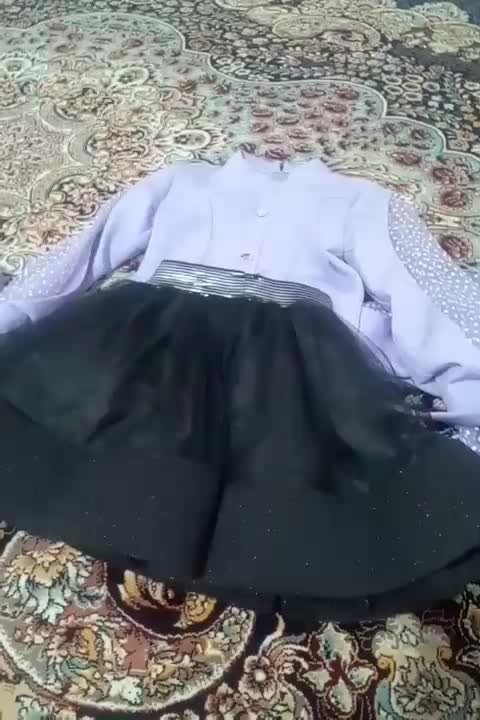 دودست شومیز با دامن درحد نو ی بار شسته شده|کفش و لباس بچه|قم, شهرک فاطمیه|دیوار