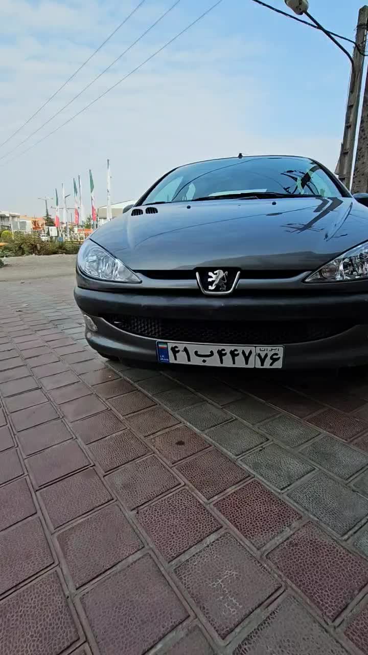 پژو ۲۰۶  مدل ۸۵خوشکل و سالم  فقط یک گلگیر رنگ|خودرو سواری و وانت|سیاهکل, |دیوار