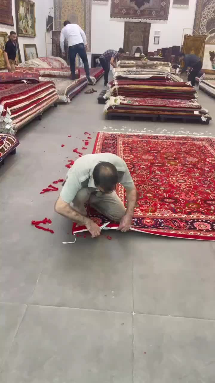 فرش دستباف ۶ متری رنگ گیاهی دونه ای ۳۷ ملیوت تومن|فرش|کرج, مشکین‌دشت|دیوار