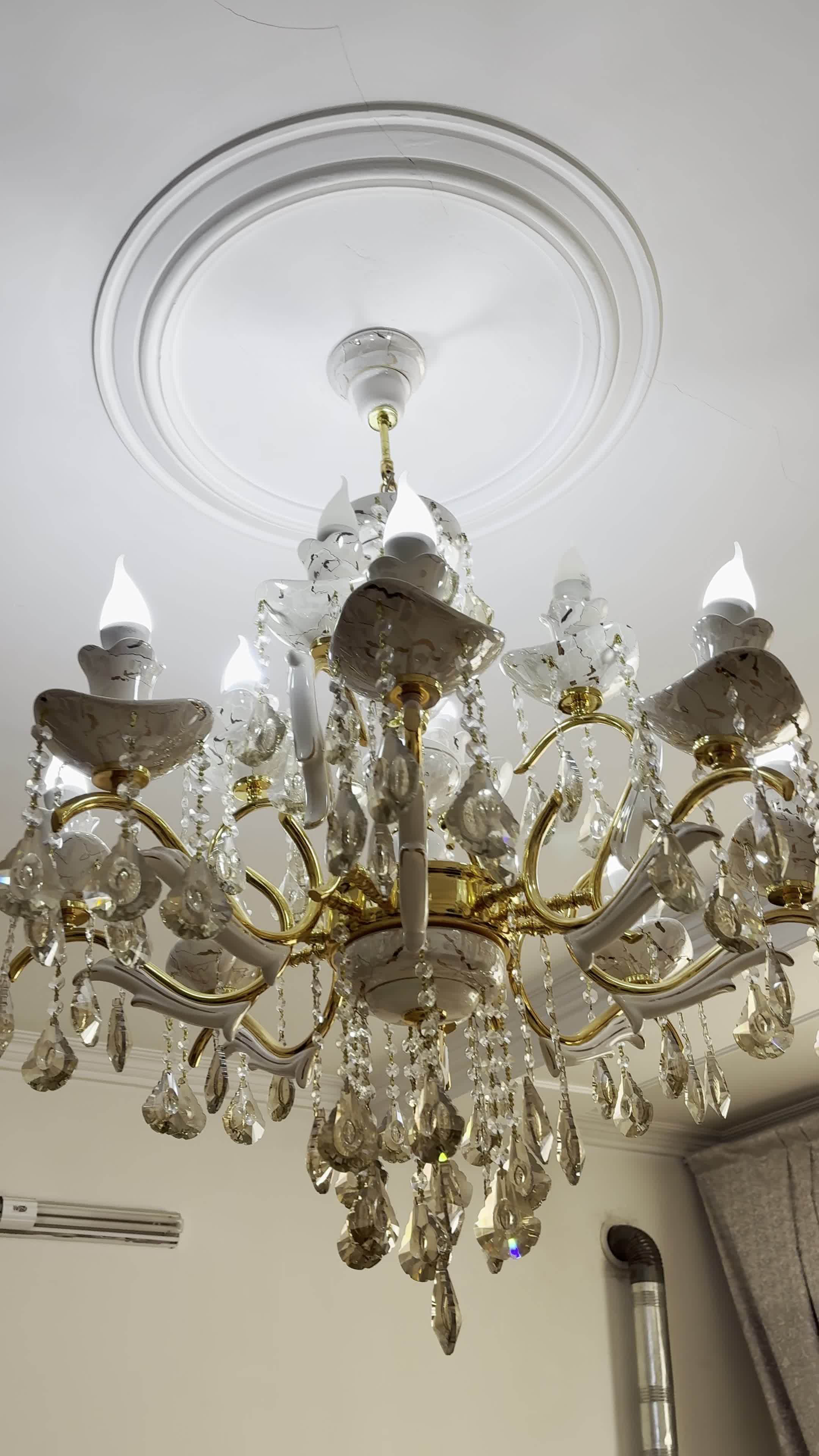 لوستر|لوستر و چراغ آویز|فیروزکوه, |دیوار