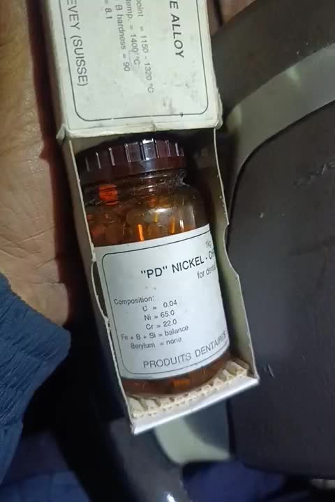 آلیاژ نیکل کروم ساخت پروتز های دندانی|پزشکی|ری, ملکآباد|دیوار