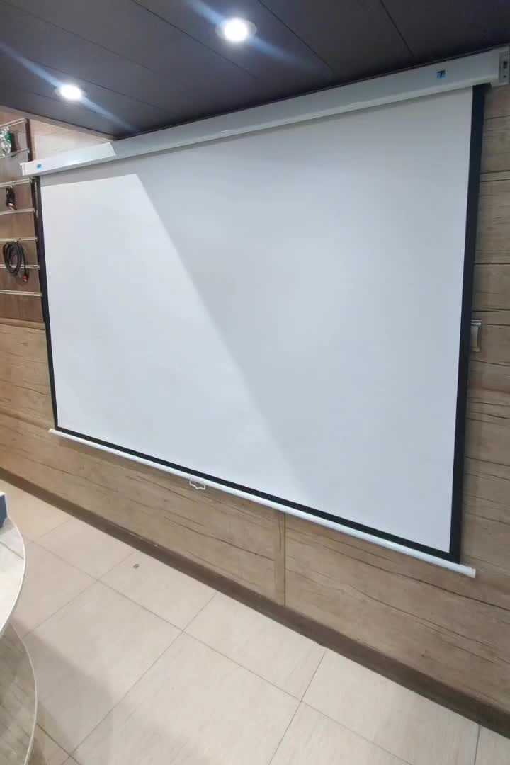 پرده نمایش ویدئو پروژکتور|تلویزیون و پروژکتور|یزد, |دیوار