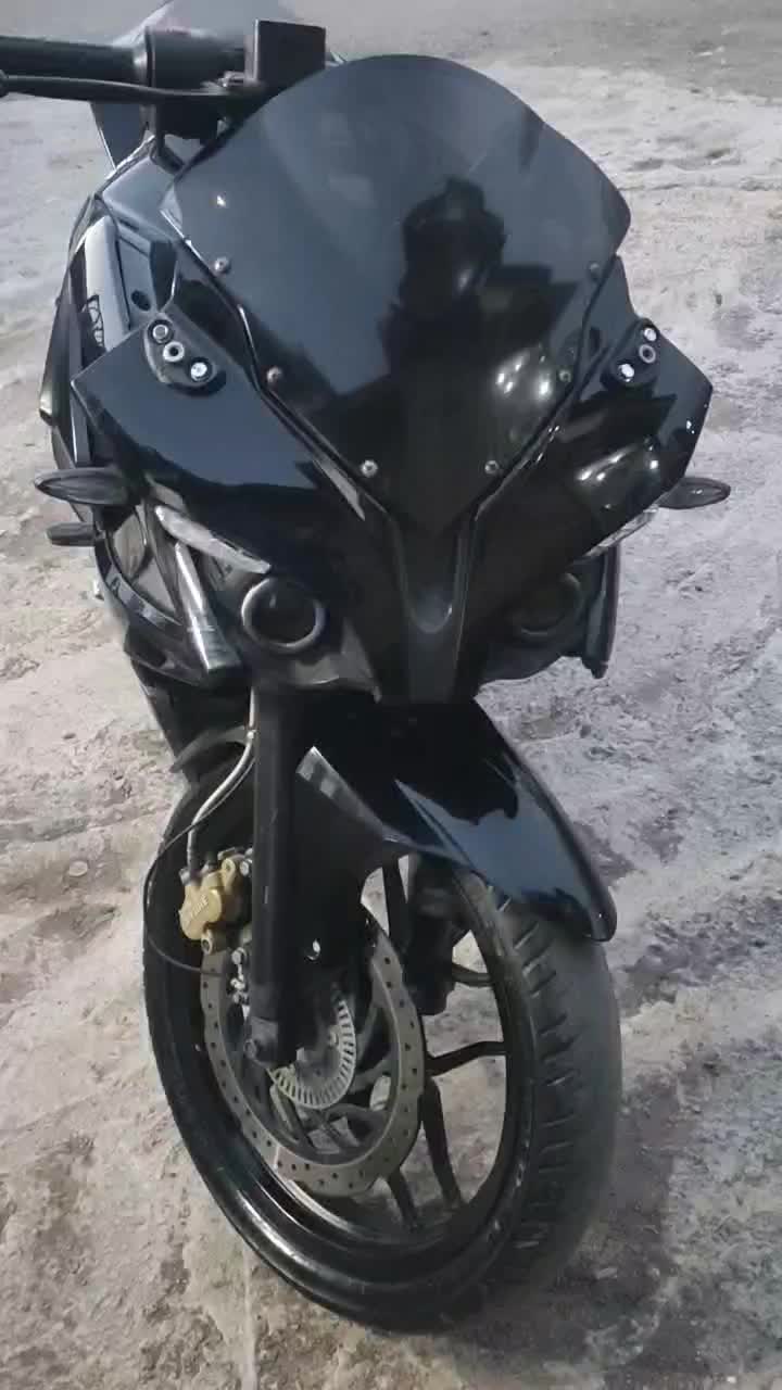 ار اس ۲۰۰ فول مشکی مدل ۹۵|موتورسیکلت|لاهیجان, بازکیاگوراب|دیوار