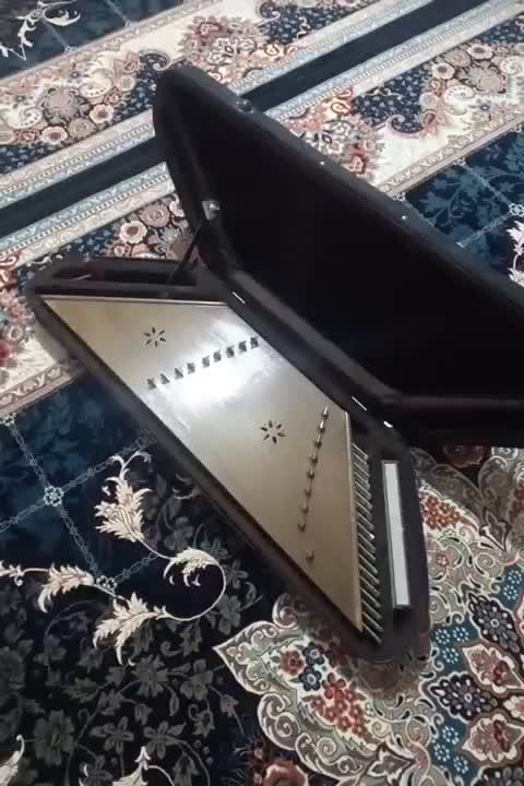 سنتور دو مهر طاهری کرمانشاه|سازهای سنتی|اقلید, |دیوار