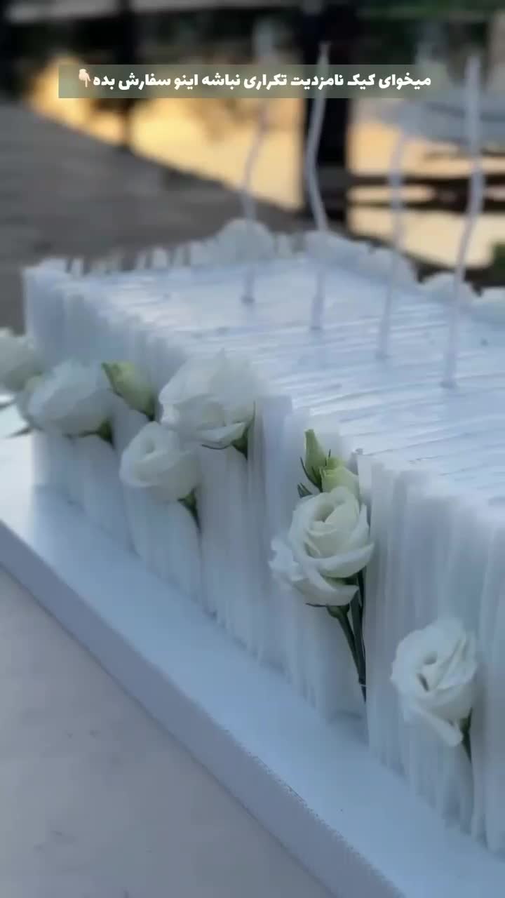 دو عدد ماکت کیک مستطیلی مناسب کیک متری|مجسمه، تندیس، ماکت|بیرجند, |دیوار