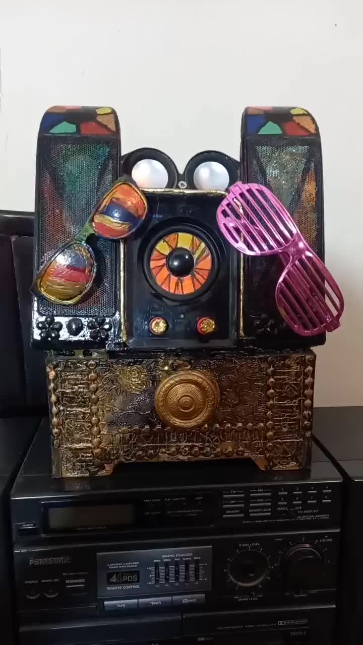 اسپیکر کامپیوتر مدل صندوقچه و ضبط پاناسونیک قدیمی|قطعات و لوازم جانبی رایانه|تهران, فلاح|دیوار