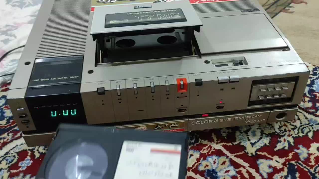 تی 7 سونی ژاپنی ویدئو Betamax فیلم کوچک قدیمی|پخش‌کننده DVD و ویدیو|بوشهر, |دیوار