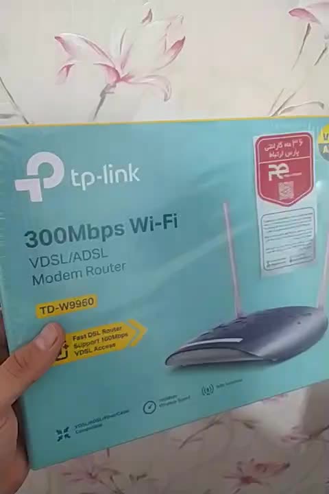 مودم tp link td w9960|مودم و تجهیزات شبکه|سهند, |دیوار