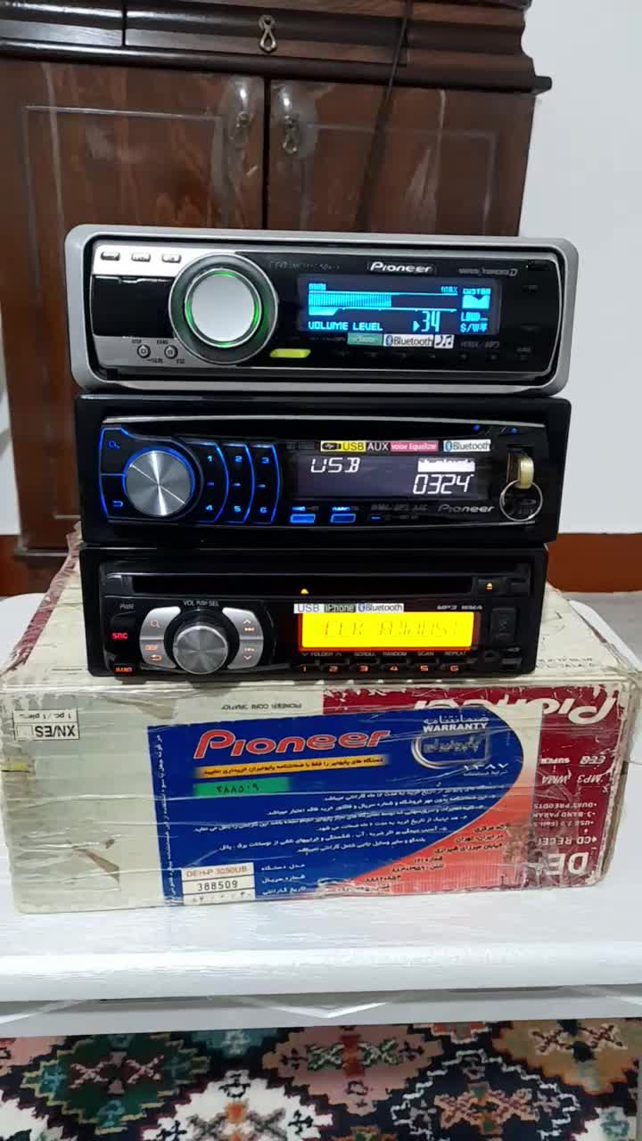 ظبط و پخش پایونر ۶خروجی دمودار بلوتوث دار درحد|قطعات یدکی و لوازم جانبی|مشهد, شیرحصار|دیوار