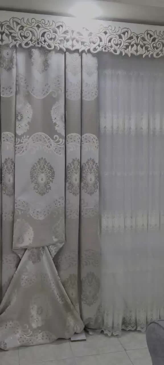 پرده پذیرایی ۲ونیم متری|پرده، رانر، رومیزی|رشت, نخودچر|دیوار