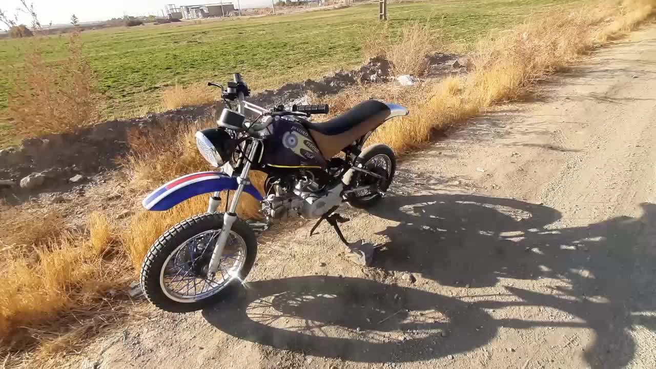 مینی کراس ۹۸CC تمیز سر حال|موتورسیکلت|لالجین, |دیوار