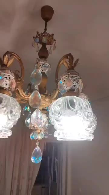 لوستر کلاسیک ایتالیایی|لوستر و چراغ آویز|رشت, علی آباد|دیوار